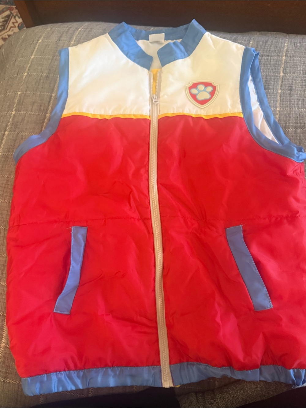 S/M Ryder paw patrol vest- Halloween costume